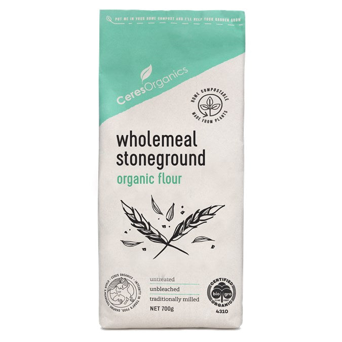 Ceres Flour Wholemeal Stoneground 800g