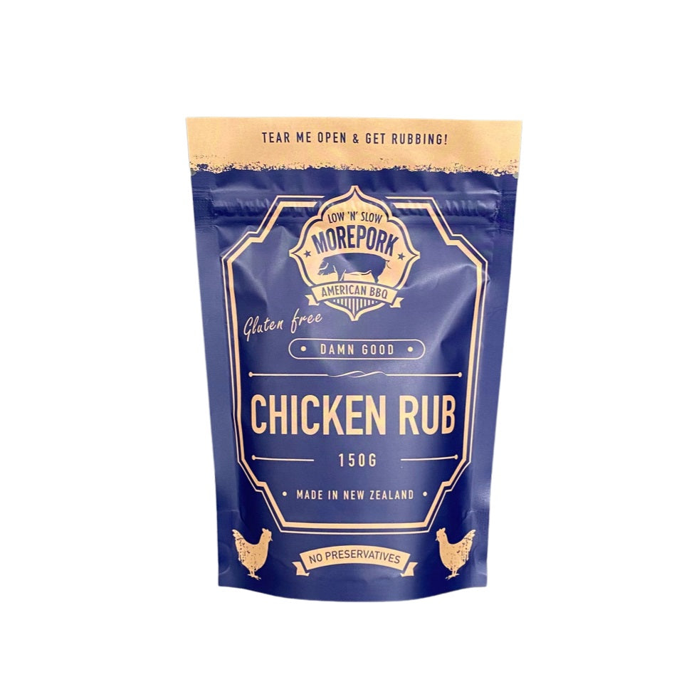 Morepork Chicken Rub 150g Pouch