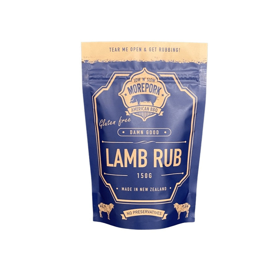 Morepork Lamb Rub 150g Pouch