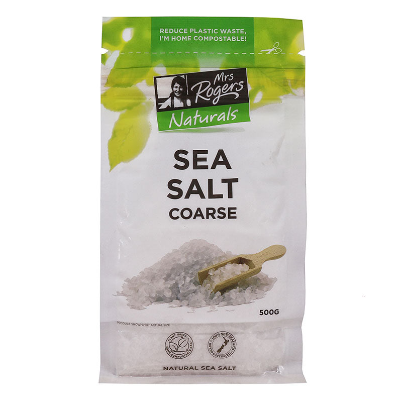 Mrs Rogers Iodised Sea Salt Coarse Bag 500g