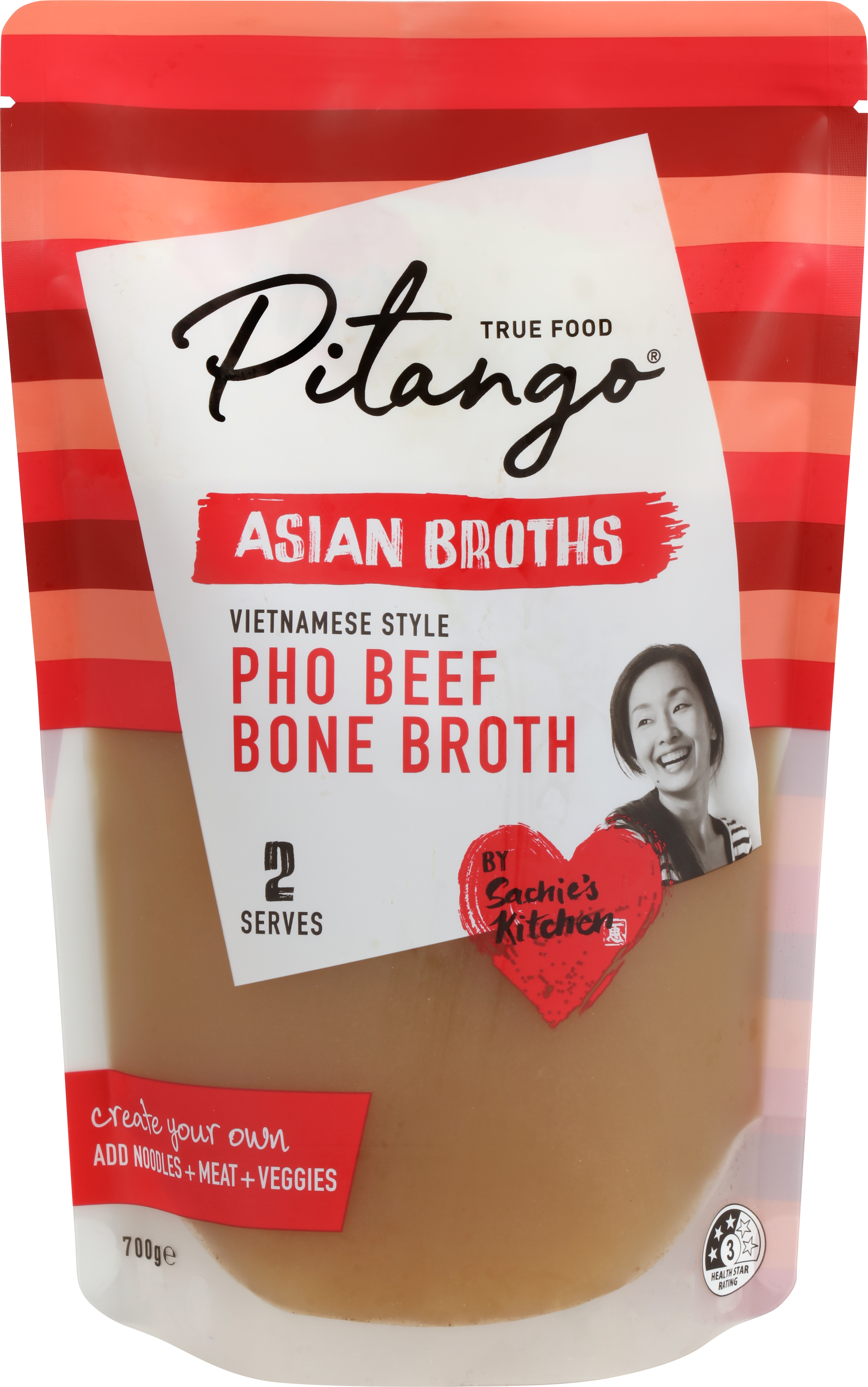 Pitango Pho Beef Bone Broth 700g