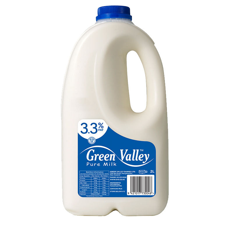 Green Valley Dark Blue Milk 2L