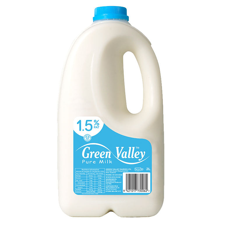 Green Valley Lite Blue Milk 2L