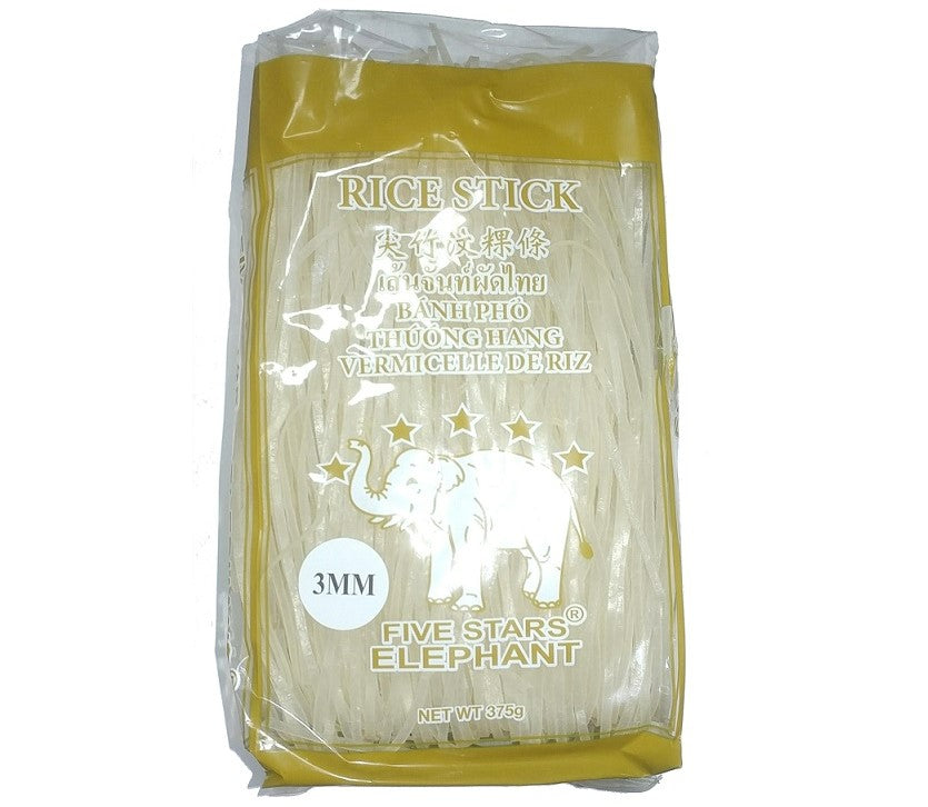 Five Star Elephant Rice Stick 3mm 375g